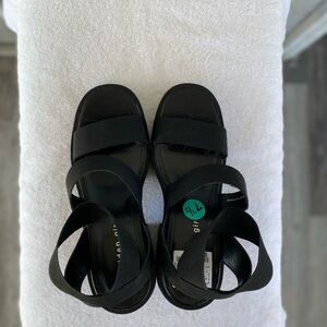 Madden Girl Black Strappy Sandals
